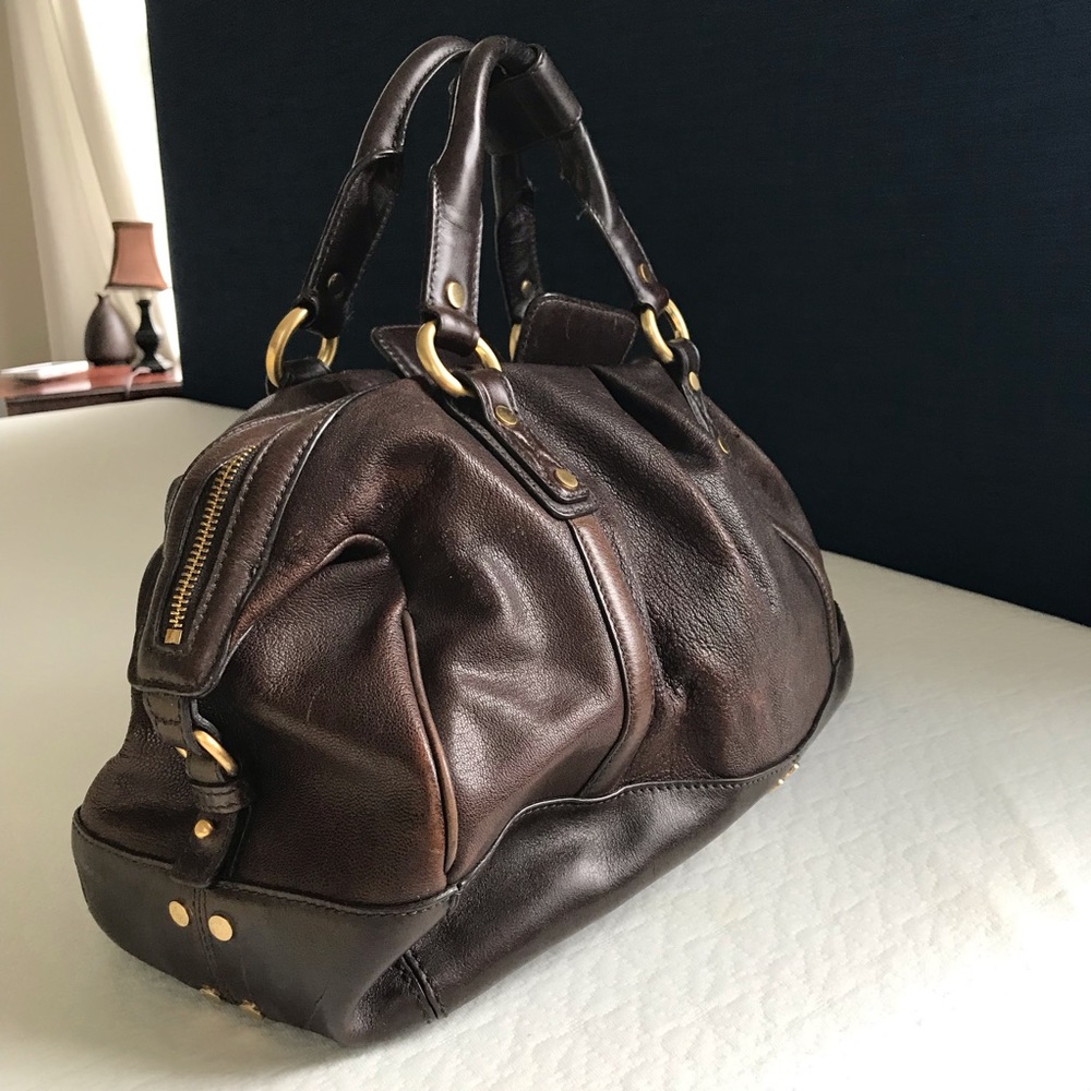Cole Han Goatskin Satchel